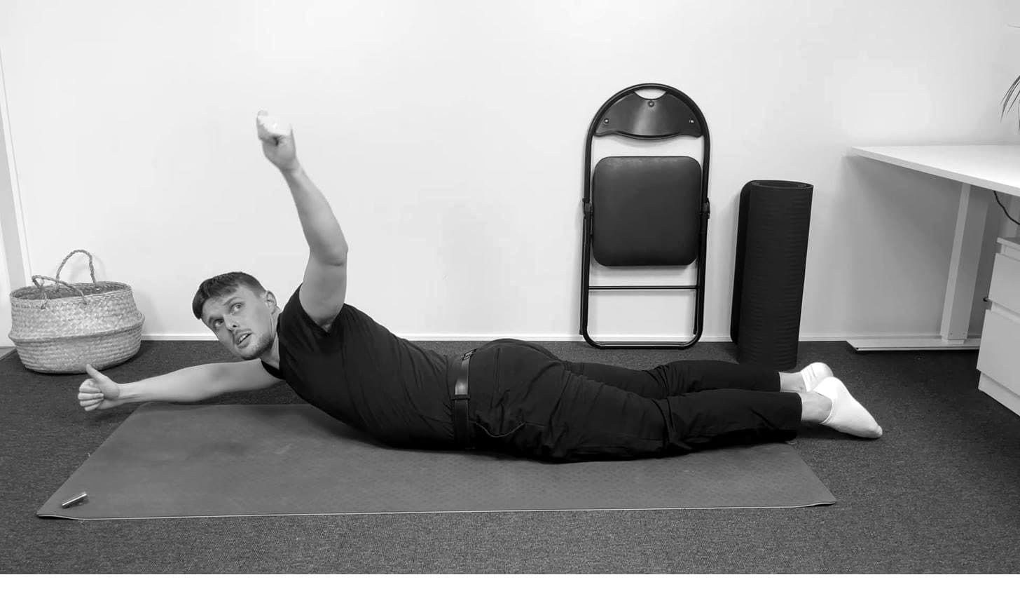Back Extension with Rotation