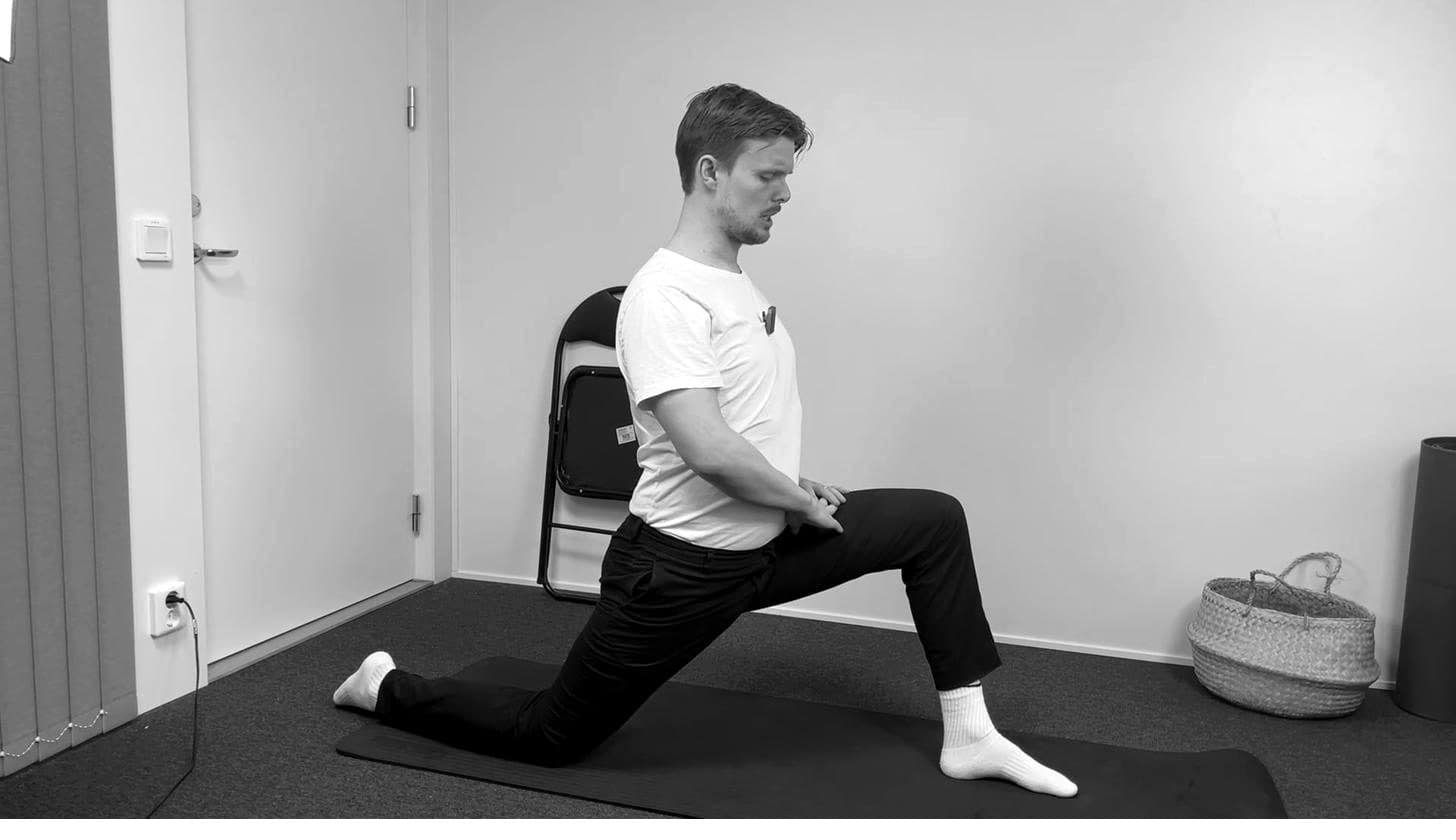 Kneeling Groin Stretch