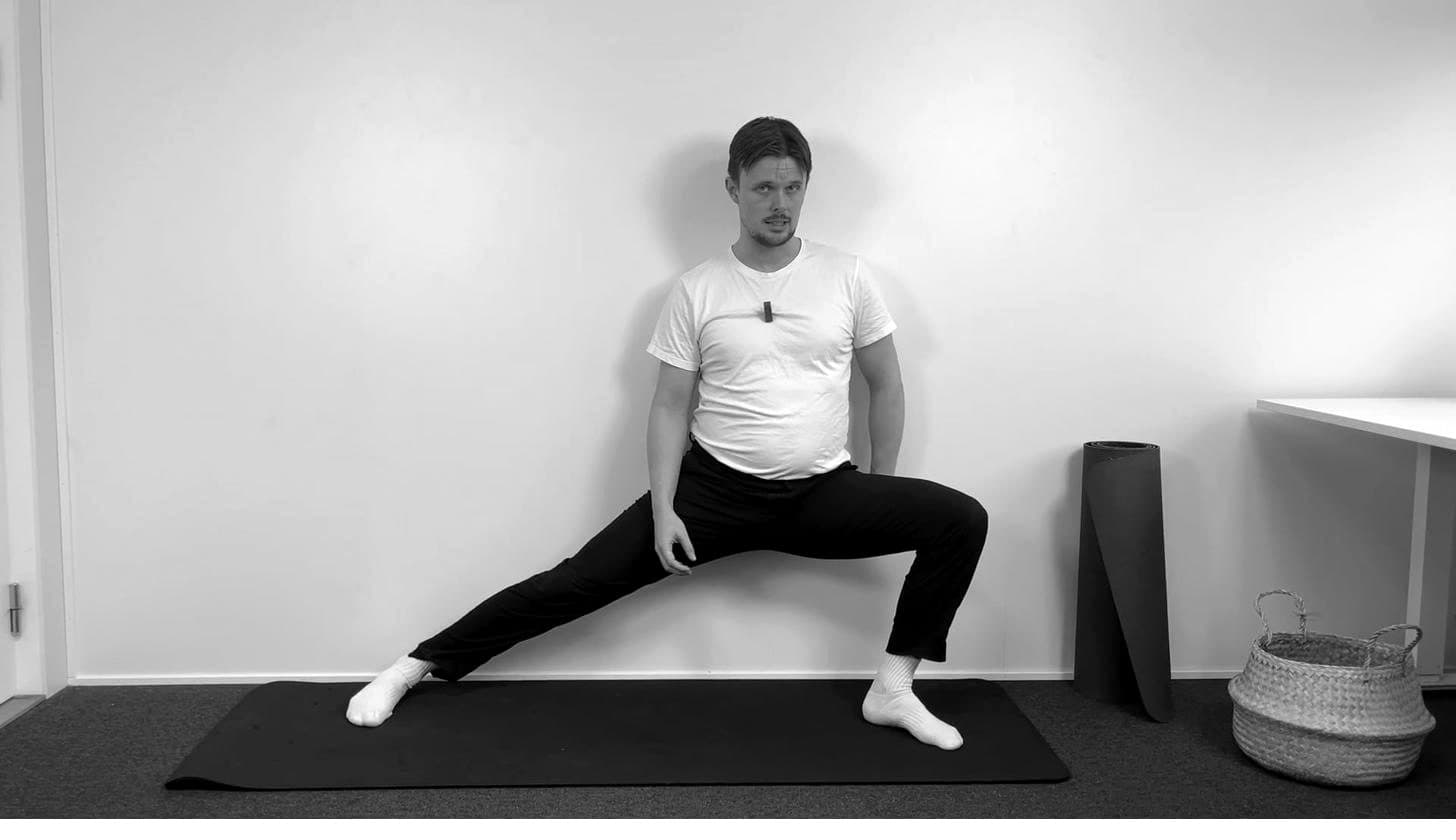 Lateral Lunges Wall